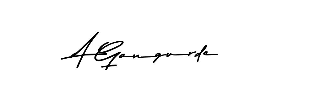 Also we have A Gangurde name is the best signature style. Create professional handwritten signature collection using Asem Kandis PERSONAL USE autograph style. A Gangurde signature style 9 images and pictures png