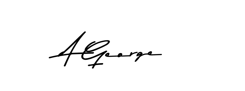 Best and Professional Signature Style for A George. Asem Kandis PERSONAL USE Best Signature Style Collection. A George signature style 9 images and pictures png