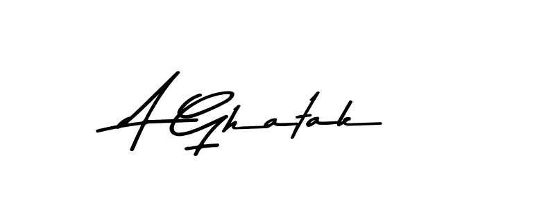 Use a signature maker to create a handwritten signature online. With this signature software, you can design (Asem Kandis PERSONAL USE) your own signature for name A Ghatak. A Ghatak signature style 9 images and pictures png