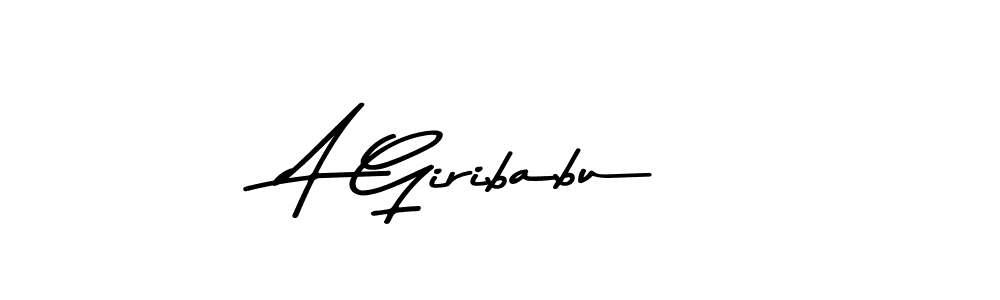 This is the best signature style for the A Giribabu name. Also you like these signature font (Asem Kandis PERSONAL USE). Mix name signature. A Giribabu signature style 9 images and pictures png