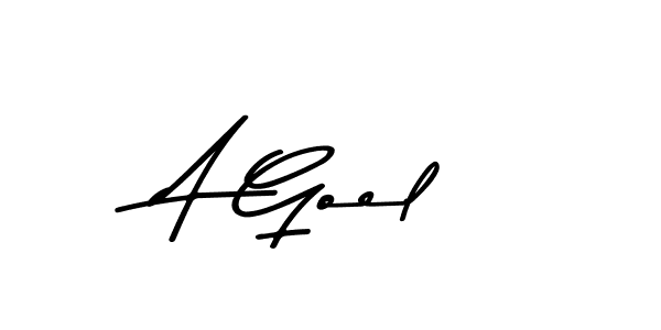 How to make A Goel signature? Asem Kandis PERSONAL USE is a professional autograph style. Create handwritten signature for A Goel name. A Goel signature style 9 images and pictures png