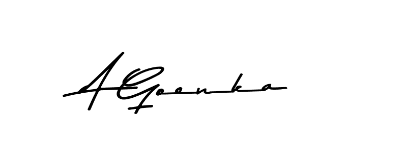 How to Draw A Goenka signature style? Asem Kandis PERSONAL USE is a latest design signature styles for name A Goenka. A Goenka signature style 9 images and pictures png