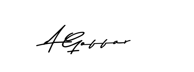 How to Draw A Goffar signature style? Asem Kandis PERSONAL USE is a latest design signature styles for name A Goffar. A Goffar signature style 9 images and pictures png