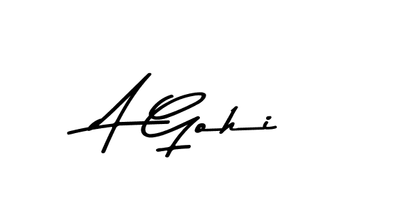 Also You can easily find your signature by using the search form. We will create A Gohi name handwritten signature images for you free of cost using Asem Kandis PERSONAL USE sign style. A Gohi signature style 9 images and pictures png