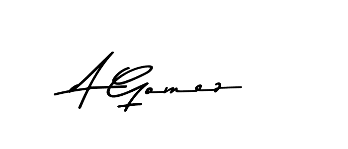 How to Draw A Gomez signature style? Asem Kandis PERSONAL USE is a latest design signature styles for name A Gomez. A Gomez signature style 9 images and pictures png