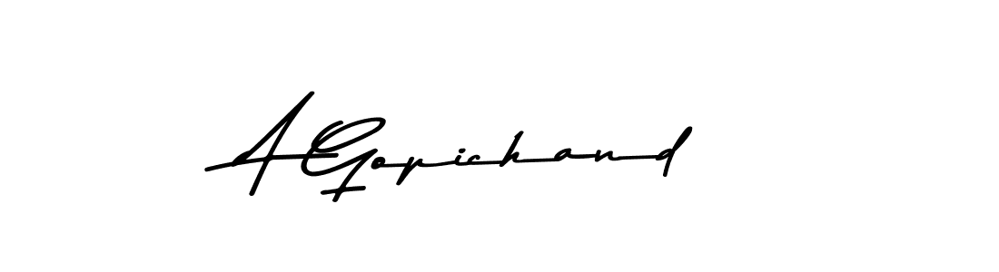 Here are the top 10 professional signature styles for the name A Gopichand. These are the best autograph styles you can use for your name. A Gopichand signature style 9 images and pictures png