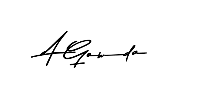 You can use this online signature creator to create a handwritten signature for the name A Gowda. This is the best online autograph maker. A Gowda signature style 9 images and pictures png
