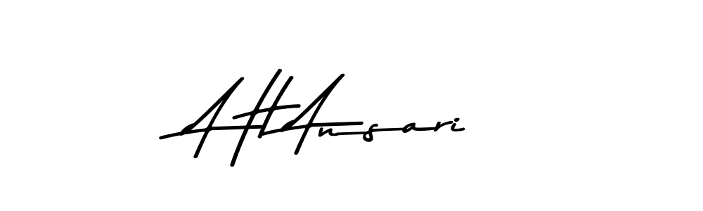 You can use this online signature creator to create a handwritten signature for the name A H Ansari. This is the best online autograph maker. A H Ansari signature style 9 images and pictures png