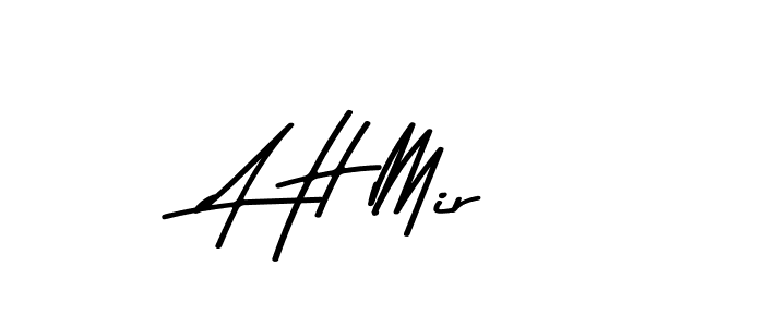 if you are searching for the best signature style for your name A H Mir. so please give up your signature search. here we have designed multiple signature styles  using Asem Kandis PERSONAL USE. A H Mir signature style 9 images and pictures png