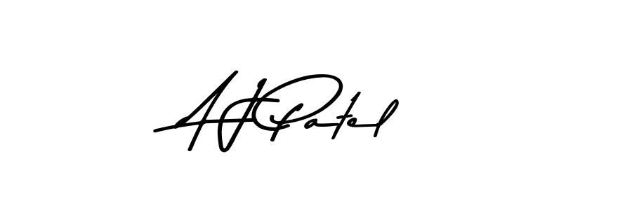 Make a beautiful signature design for name A J Patel. Use this online signature maker to create a handwritten signature for free. A J Patel signature style 9 images and pictures png