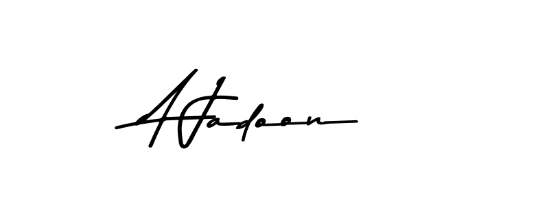 How to Draw A Jadoon signature style? Asem Kandis PERSONAL USE is a latest design signature styles for name A Jadoon. A Jadoon signature style 9 images and pictures png