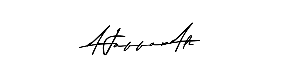 You should practise on your own different ways (Asem Kandis PERSONAL USE) to write your name (A Jaffar Ali) in signature. don't let someone else do it for you. A Jaffar Ali signature style 9 images and pictures png