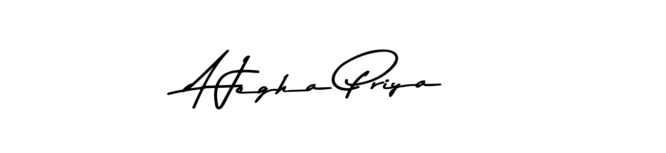 Also You can easily find your signature by using the search form. We will create A Jegha Priya name handwritten signature images for you free of cost using Asem Kandis PERSONAL USE sign style. A Jegha Priya signature style 9 images and pictures png