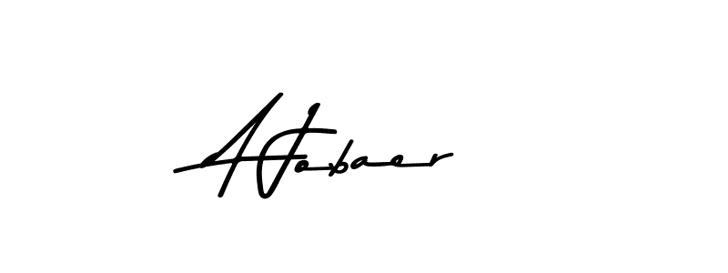 Make a beautiful signature design for name A Jobaer. With this signature (Asem Kandis PERSONAL USE) style, you can create a handwritten signature for free. A Jobaer signature style 9 images and pictures png