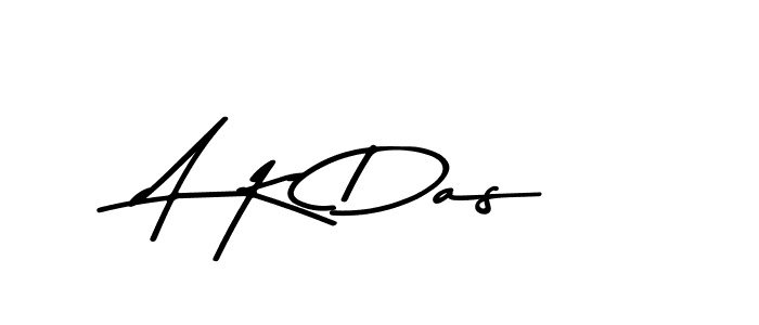Create a beautiful signature design for name A K Das. With this signature (Asem Kandis PERSONAL USE) fonts, you can make a handwritten signature for free. A K Das signature style 9 images and pictures png