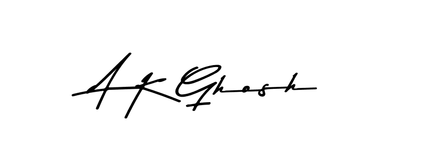 How to make A K Ghosh signature? Asem Kandis PERSONAL USE is a professional autograph style. Create handwritten signature for A K Ghosh name. A K Ghosh signature style 9 images and pictures png