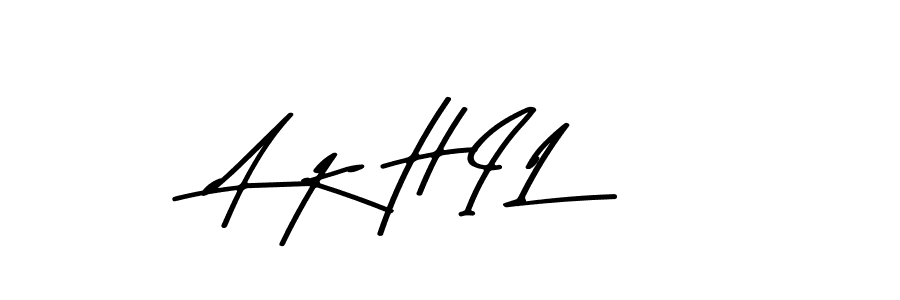 How to make A K H I L signature? Asem Kandis PERSONAL USE is a professional autograph style. Create handwritten signature for A K H I L name. A K H I L signature style 9 images and pictures png