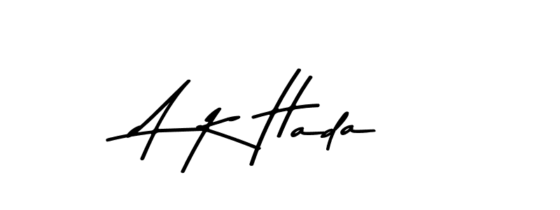 How to Draw A K Hada signature style? Asem Kandis PERSONAL USE is a latest design signature styles for name A K Hada. A K Hada signature style 9 images and pictures png