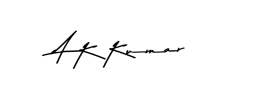 Make a beautiful signature design for name A K Kumar. With this signature (Asem Kandis PERSONAL USE) style, you can create a handwritten signature for free. A K Kumar signature style 9 images and pictures png