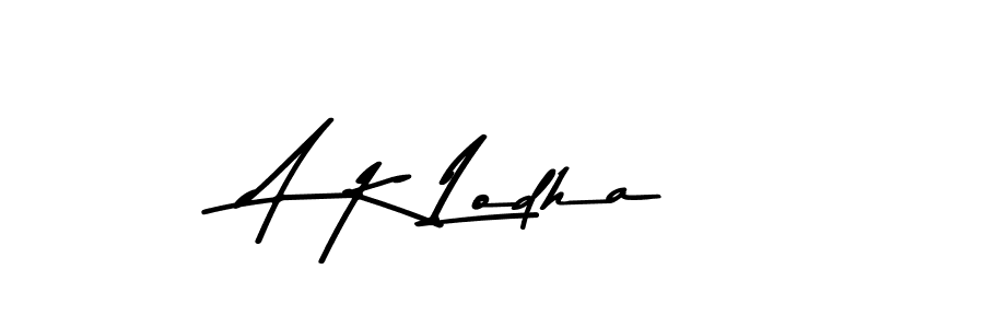 How to make A K Lodha signature? Asem Kandis PERSONAL USE is a professional autograph style. Create handwritten signature for A K Lodha name. A K Lodha signature style 9 images and pictures png