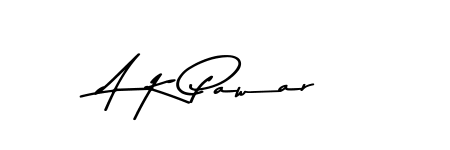 Design your own signature with our free online signature maker. With this signature software, you can create a handwritten (Asem Kandis PERSONAL USE) signature for name A K Pawar. A K Pawar signature style 9 images and pictures png