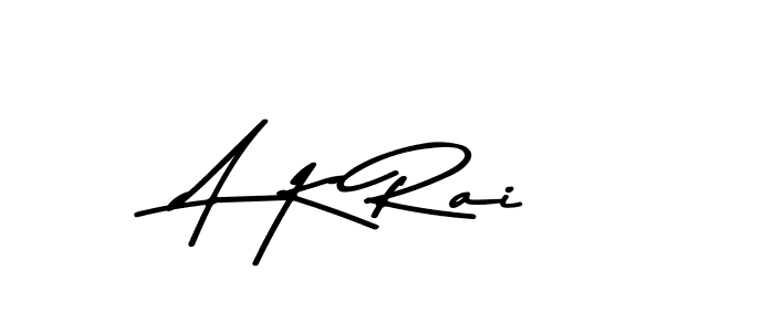 Use a signature maker to create a handwritten signature online. With this signature software, you can design (Asem Kandis PERSONAL USE) your own signature for name A K Rai. A K Rai signature style 9 images and pictures png