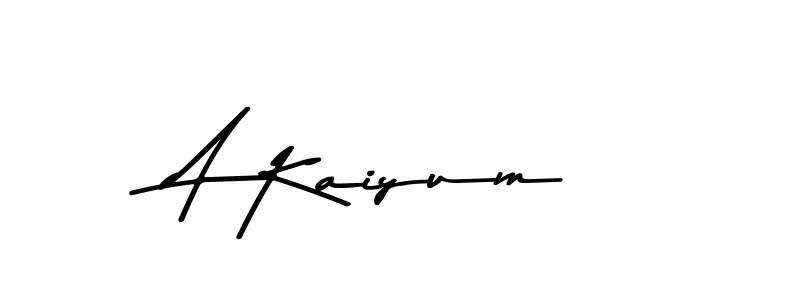 Create a beautiful signature design for name A Kaiyum. With this signature (Asem Kandis PERSONAL USE) fonts, you can make a handwritten signature for free. A Kaiyum signature style 9 images and pictures png