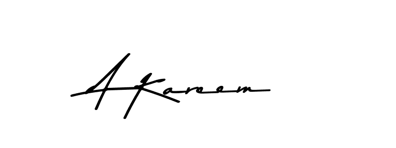 How to make A Kareem signature? Asem Kandis PERSONAL USE is a professional autograph style. Create handwritten signature for A Kareem name. A Kareem signature style 9 images and pictures png