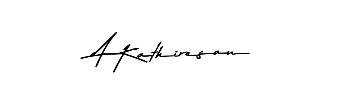 Make a beautiful signature design for name A Kathiresan. With this signature (Asem Kandis PERSONAL USE) style, you can create a handwritten signature for free. A Kathiresan signature style 9 images and pictures png