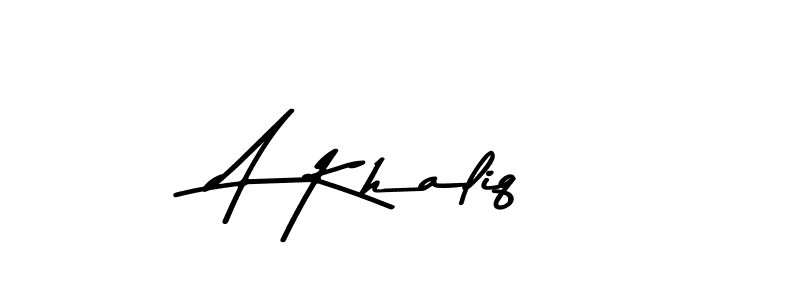 Make a beautiful signature design for name A Khaliq. Use this online signature maker to create a handwritten signature for free. A Khaliq signature style 9 images and pictures png