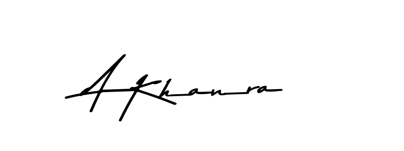 Create a beautiful signature design for name A Khanra. With this signature (Asem Kandis PERSONAL USE) fonts, you can make a handwritten signature for free. A Khanra signature style 9 images and pictures png