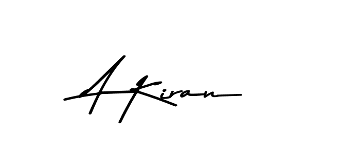 Make a beautiful signature design for name A Kiran. With this signature (Asem Kandis PERSONAL USE) style, you can create a handwritten signature for free. A Kiran signature style 9 images and pictures png