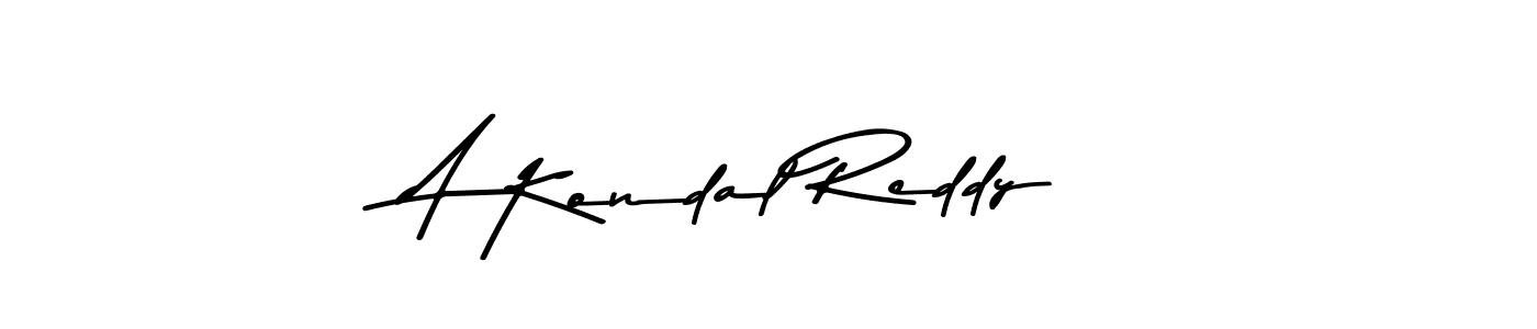 Use a signature maker to create a handwritten signature online. With this signature software, you can design (Asem Kandis PERSONAL USE) your own signature for name A Kondal Reddy. A Kondal Reddy signature style 9 images and pictures png