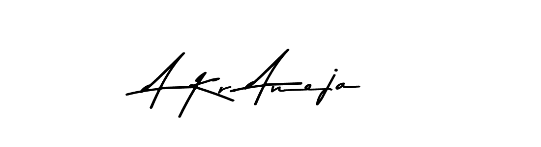 How to make A Kr. Aneja signature? Asem Kandis PERSONAL USE is a professional autograph style. Create handwritten signature for A Kr. Aneja name. A Kr. Aneja signature style 9 images and pictures png