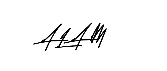 A L A M stylish signature style. Best Handwritten Sign (Asem Kandis PERSONAL USE) for my name. Handwritten Signature Collection Ideas for my name A L A M. A L A M signature style 9 images and pictures png