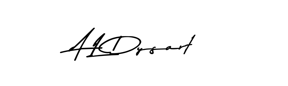 See photos of A L Dysart official signature by Spectra . Check more albums & portfolios. Read reviews & check more about Asem Kandis PERSONAL USE font. A L Dysart signature style 9 images and pictures png