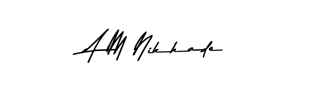 See photos of A M Nikhade official signature by Spectra . Check more albums & portfolios. Read reviews & check more about Asem Kandis PERSONAL USE font. A M Nikhade signature style 9 images and pictures png