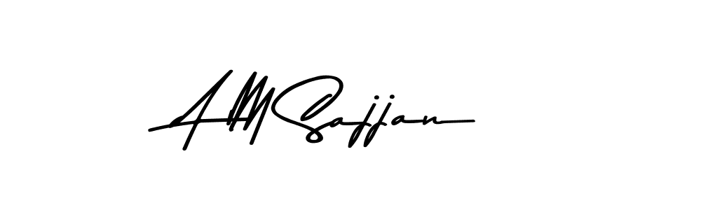 Here are the top 10 professional signature styles for the name A M Sajjan. These are the best autograph styles you can use for your name. A M Sajjan signature style 9 images and pictures png