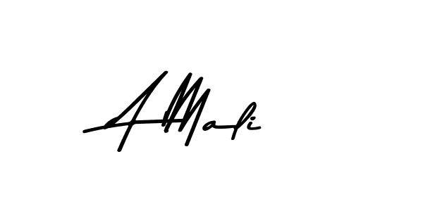 The best way (Asem Kandis PERSONAL USE) to make a short signature is to pick only two or three words in your name. The name A Mali include a total of six letters. For converting this name. A Mali signature style 9 images and pictures png