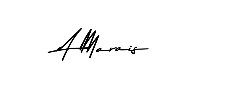 A Marais stylish signature style. Best Handwritten Sign (Asem Kandis PERSONAL USE) for my name. Handwritten Signature Collection Ideas for my name A Marais. A Marais signature style 9 images and pictures png