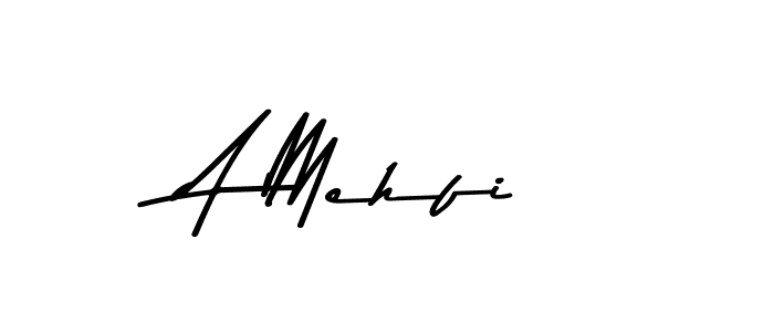 Design your own signature with our free online signature maker. With this signature software, you can create a handwritten (Asem Kandis PERSONAL USE) signature for name A Mehfi. A Mehfi signature style 9 images and pictures png