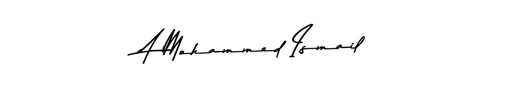 Use a signature maker to create a handwritten signature online. With this signature software, you can design (Asem Kandis PERSONAL USE) your own signature for name A Mohammed Ismail. A Mohammed Ismail signature style 9 images and pictures png