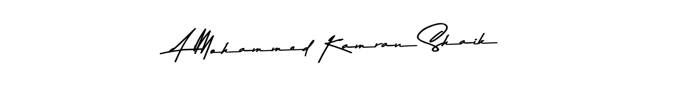 How to make A Mohammed Kamran Shaik signature? Asem Kandis PERSONAL USE is a professional autograph style. Create handwritten signature for A Mohammed Kamran Shaik name. A Mohammed Kamran Shaik signature style 9 images and pictures png