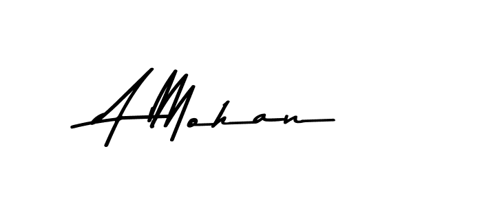 Use a signature maker to create a handwritten signature online. With this signature software, you can design (Asem Kandis PERSONAL USE) your own signature for name A Mohan. A Mohan signature style 9 images and pictures png