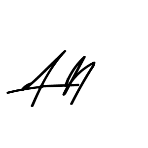 Use a signature maker to create a handwritten signature online. With this signature software, you can design (Asem Kandis PERSONAL USE) your own signature for name A N. A N signature style 9 images and pictures png