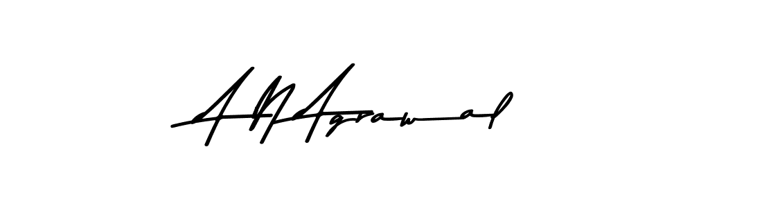 Also You can easily find your signature by using the search form. We will create A N Agrawal name handwritten signature images for you free of cost using Asem Kandis PERSONAL USE sign style. A N Agrawal signature style 9 images and pictures png