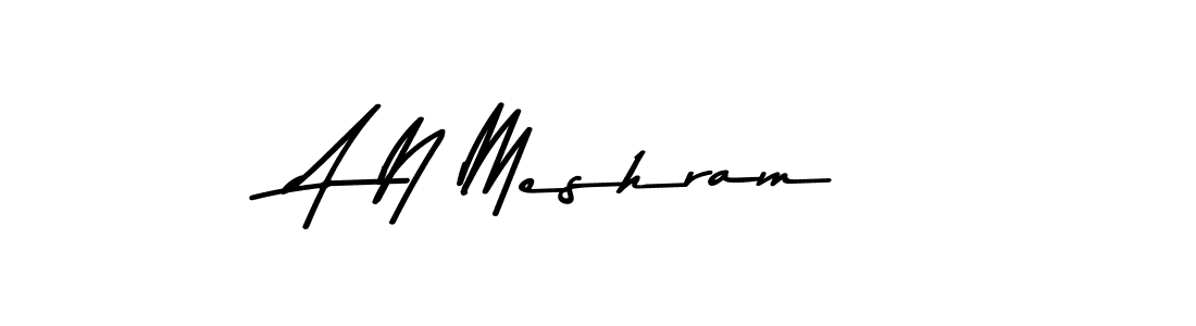 How to make A N Meshram signature? Asem Kandis PERSONAL USE is a professional autograph style. Create handwritten signature for A N Meshram name. A N Meshram signature style 9 images and pictures png