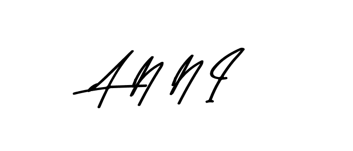 The best way (Asem Kandis PERSONAL USE) to make a short signature is to pick only two or three words in your name. The name A N N I include a total of six letters. For converting this name. A N N I signature style 9 images and pictures png