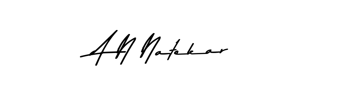 Here are the top 10 professional signature styles for the name A N Natekar. These are the best autograph styles you can use for your name. A N Natekar signature style 9 images and pictures png