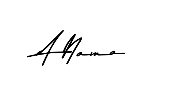 Make a beautiful signature design for name A Nama. With this signature (Asem Kandis PERSONAL USE) style, you can create a handwritten signature for free. A Nama signature style 9 images and pictures png